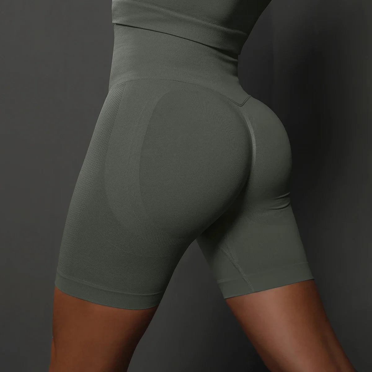 Seamless Shorts for Women Yoga Shorts Push Up Booty Workout Gym Shorts Fitness High Waist Sports Short Women Clothing - Tasawoq
