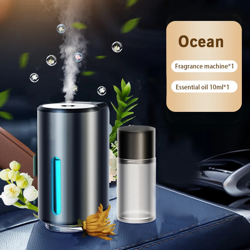 Car Aroma Diffuser Smart Car Air Fresheners Electric Vent Aromatherapy Diffuser Automatic Deodorizer Auto Interior Accessories
