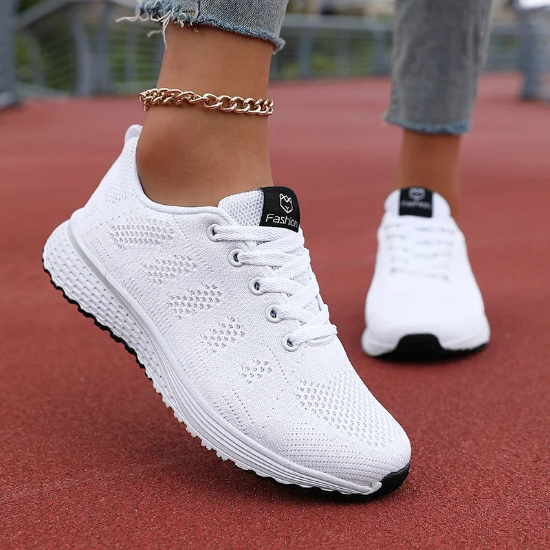 Running Shoes for Women Breathable Casual Sneakers Luxury Brand Sport Shoes Summer Fashion Light Basketball Tenis Walking Shoes - Tasawoq