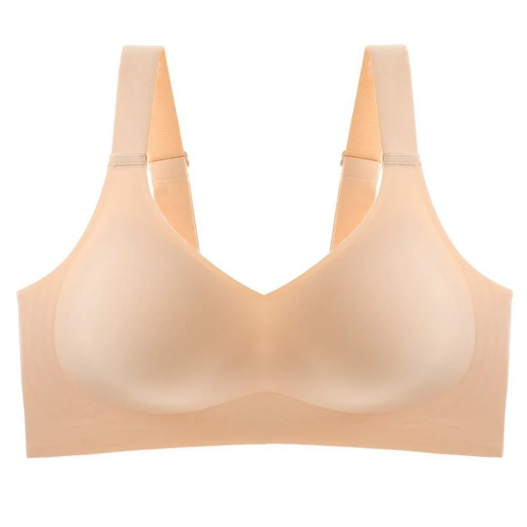 Seamless Bras For Women Comfort Lingerie Padded Sports Tops Non-wire Underwear Soft Bralette Support Sexy Bra Intimates - Tasawoq