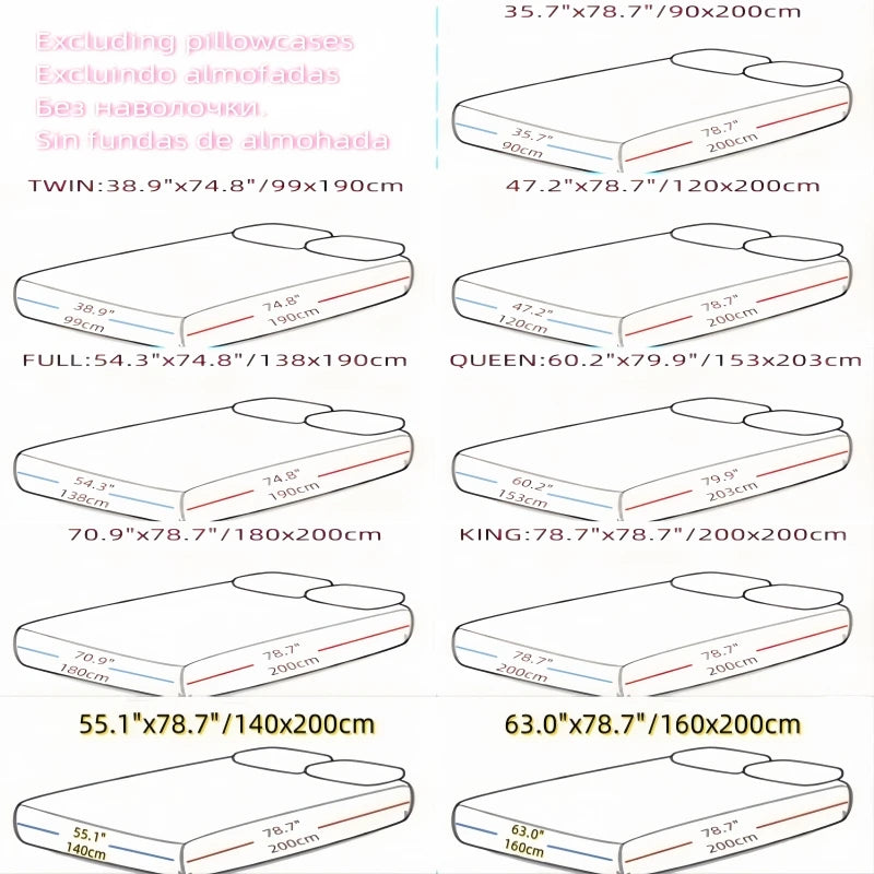Kuup Safe Waterproof Mattress Protector Soft Comfortable Breathable Solid Color Fitted Bedding Cover No Pillowcases Included - Tasawoq
