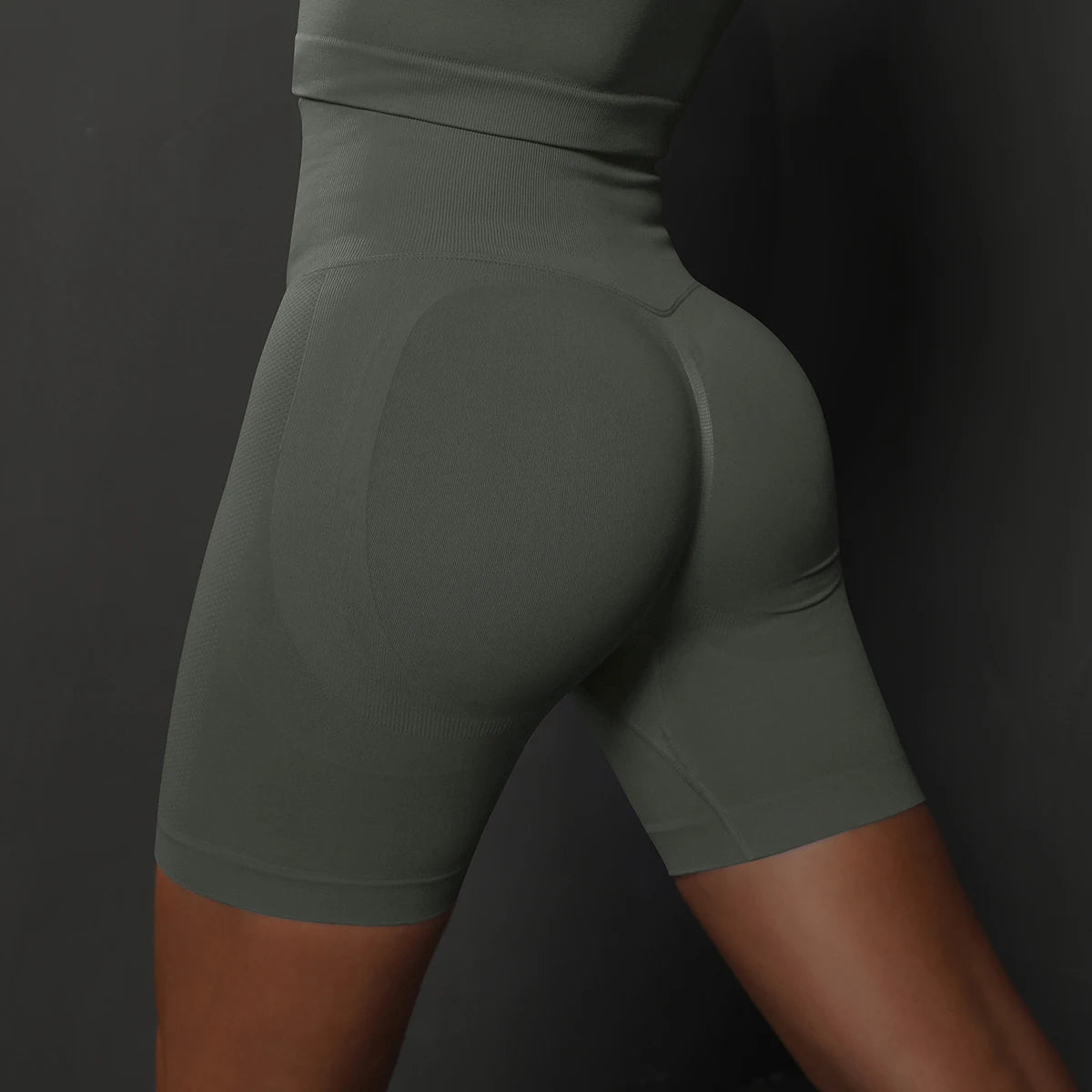 Seamless Shorts for Women Yoga Shorts Push Up Booty Workout Gym Shorts Fitness High Waist Sports Short Women Clothing - Tasawoq