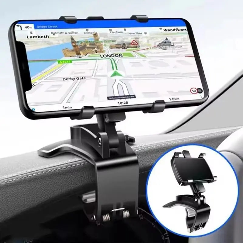 Universal Car Phone Holder Stand Dashboard Car Clip Mount GPS Bracket Car Mobile Phone Support in Car For iPhone Xiaomi huawei