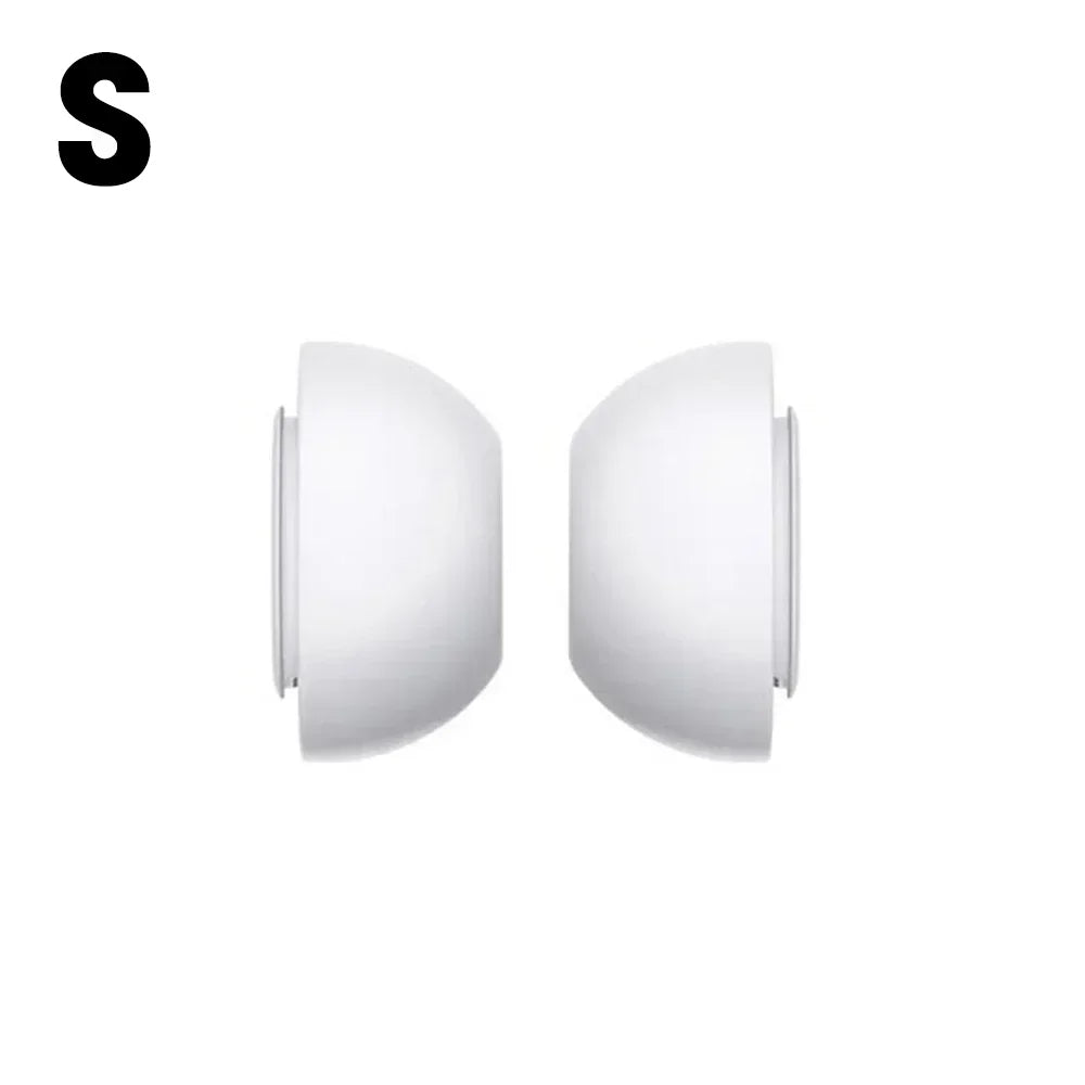 Replacement Eartips For AirPods Pro 1st 2nd Ear Tips Buds Silicone Rubber Eartips Earbuds Cap Gel Accessories XS/S/M/L White - Tasawoq