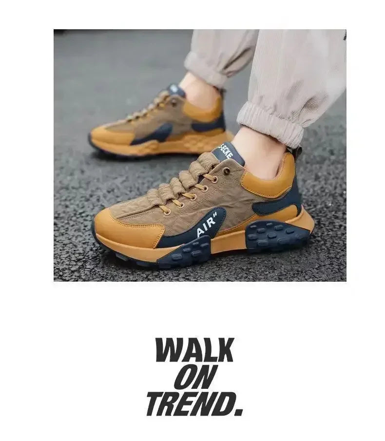 Men Shoes Platform Male Sneakers 2025 New Vulcanized Shoes for Men Casual Running Shoes Large Size 45 46 Hot Sapatos Masculinos - Tasawoq