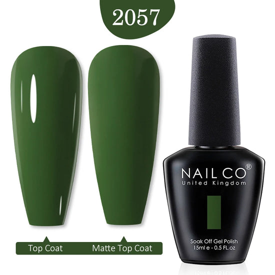 NAILCO Red Colors Series 15ML Nail Gel Polish Nail Supplies Semi Permanent For Nail Art Manicure Soak Off LED UV Hybrid Varnish - Tasawoq