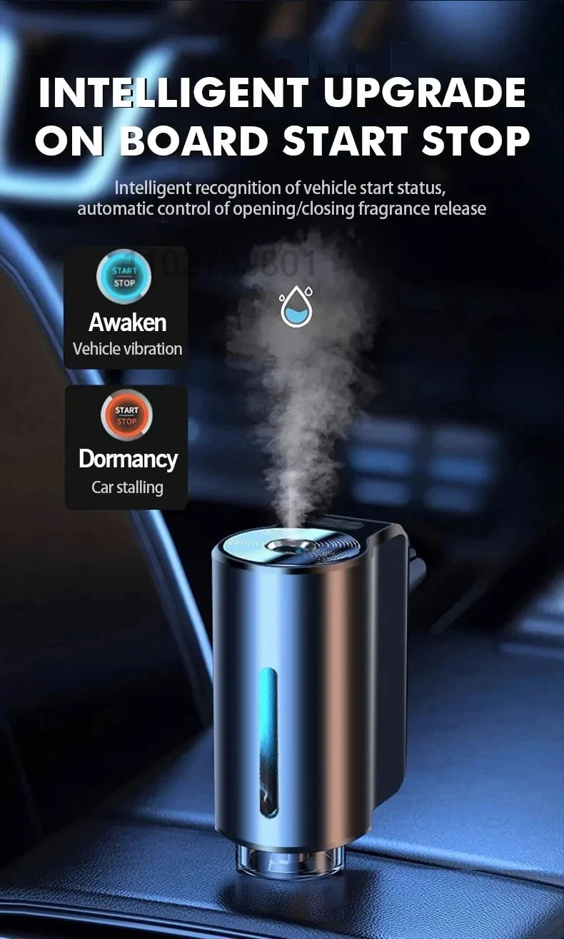 Car Aroma Diffuser Smart Car Air Fresheners Electric Vent Aromatherapy Diffuser Automatic Deodorizer Auto Interior Accessories