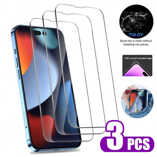 1-5Pcs Privacy Screen Protector for iPhone 14 13 12 11 15 Pro Max Mini 7 8 Plus Anti-spy Glass for IPhone 15 PRO X XR XS MAX SE - Tasawoq