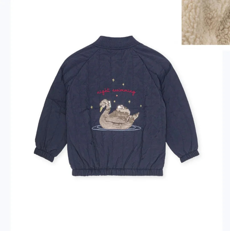 Children's Jackets 2024 Fall And Winter New Cartoon Fashion Boys And Girls Coat Cotton Warm Korean Jacket Children's Clothing - Tasawoq