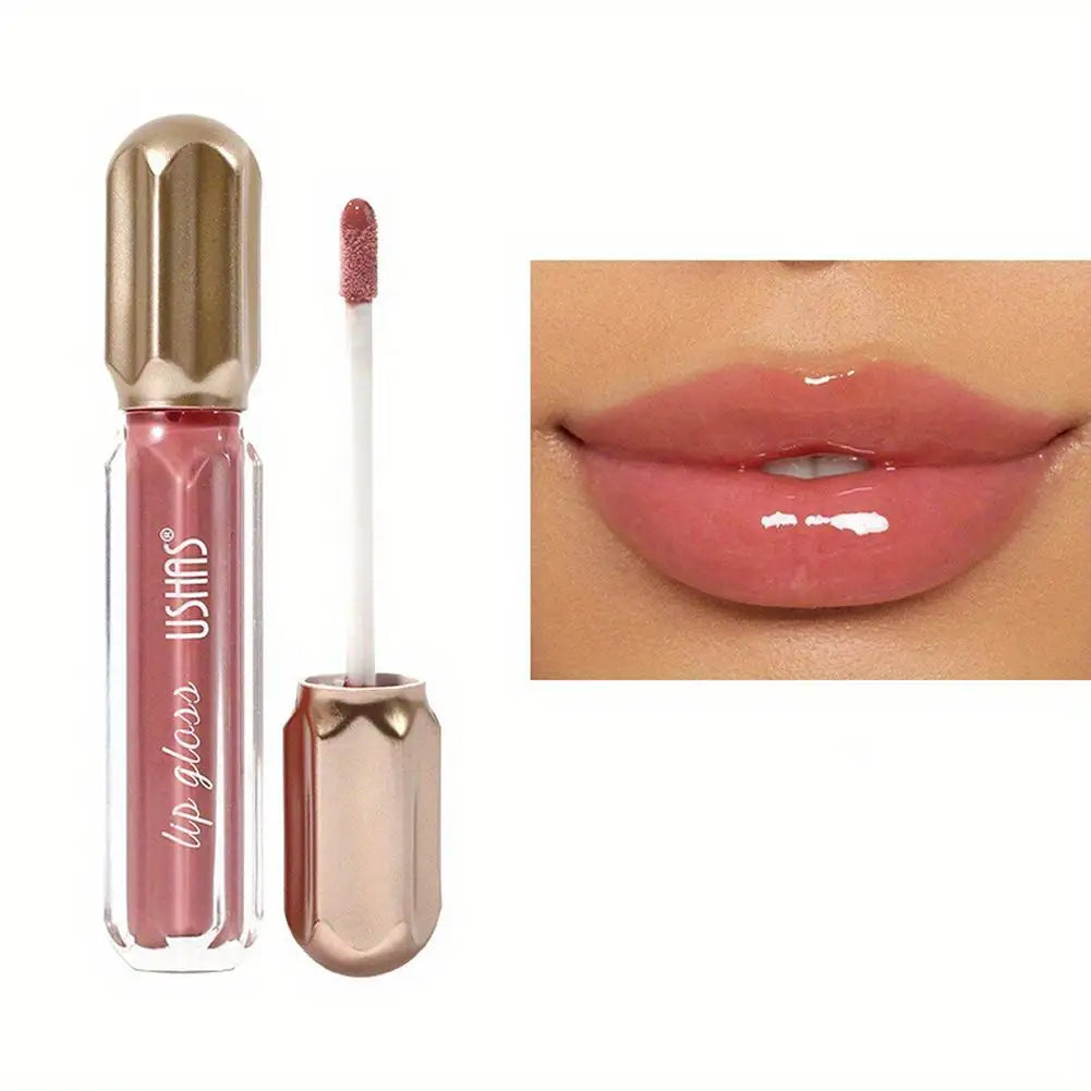 Mirror Pearl Lip Gloss Waterproof Long Lasting Moisturizing Lipstick Shine Glitter Lip Gloss Women Makeup Cosmetic - Tasawoq