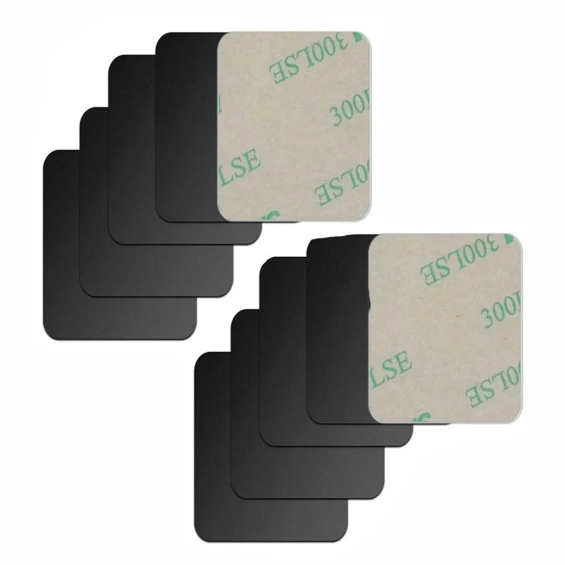 Magnetic Metal Plate For Car Phone Holder Universal Iron Sheet Disk Sticker Mount Mobile Phone Magnet Stand For All Smart Phone