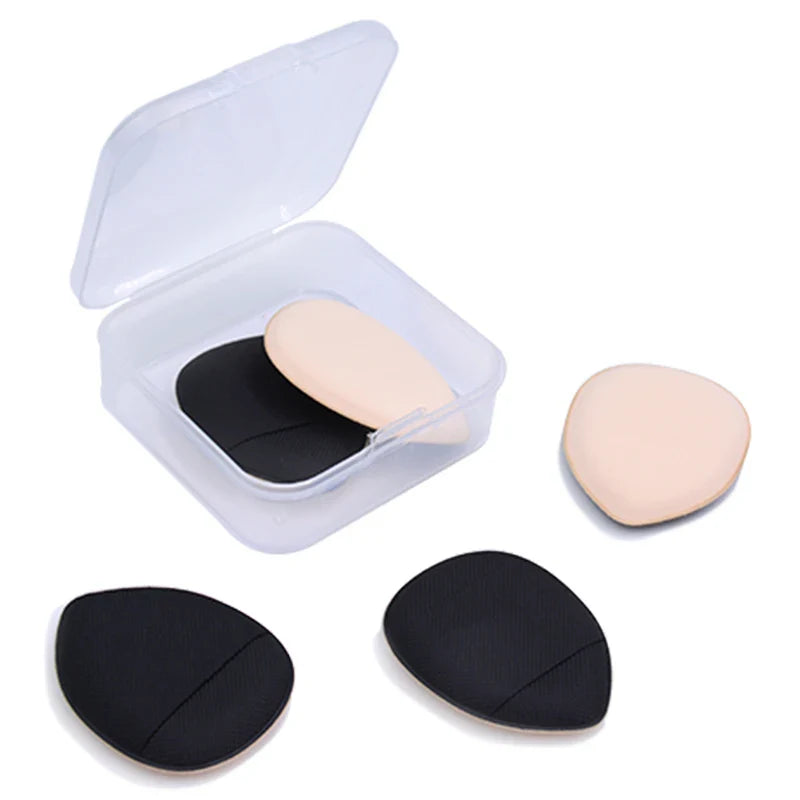 5/10Pcs Mini Finger Puff Foundation Small Air Cushion Powder Sponge Face Concealer BB Cream Cosmetic Applicator Makeup Tools - Tasawoq