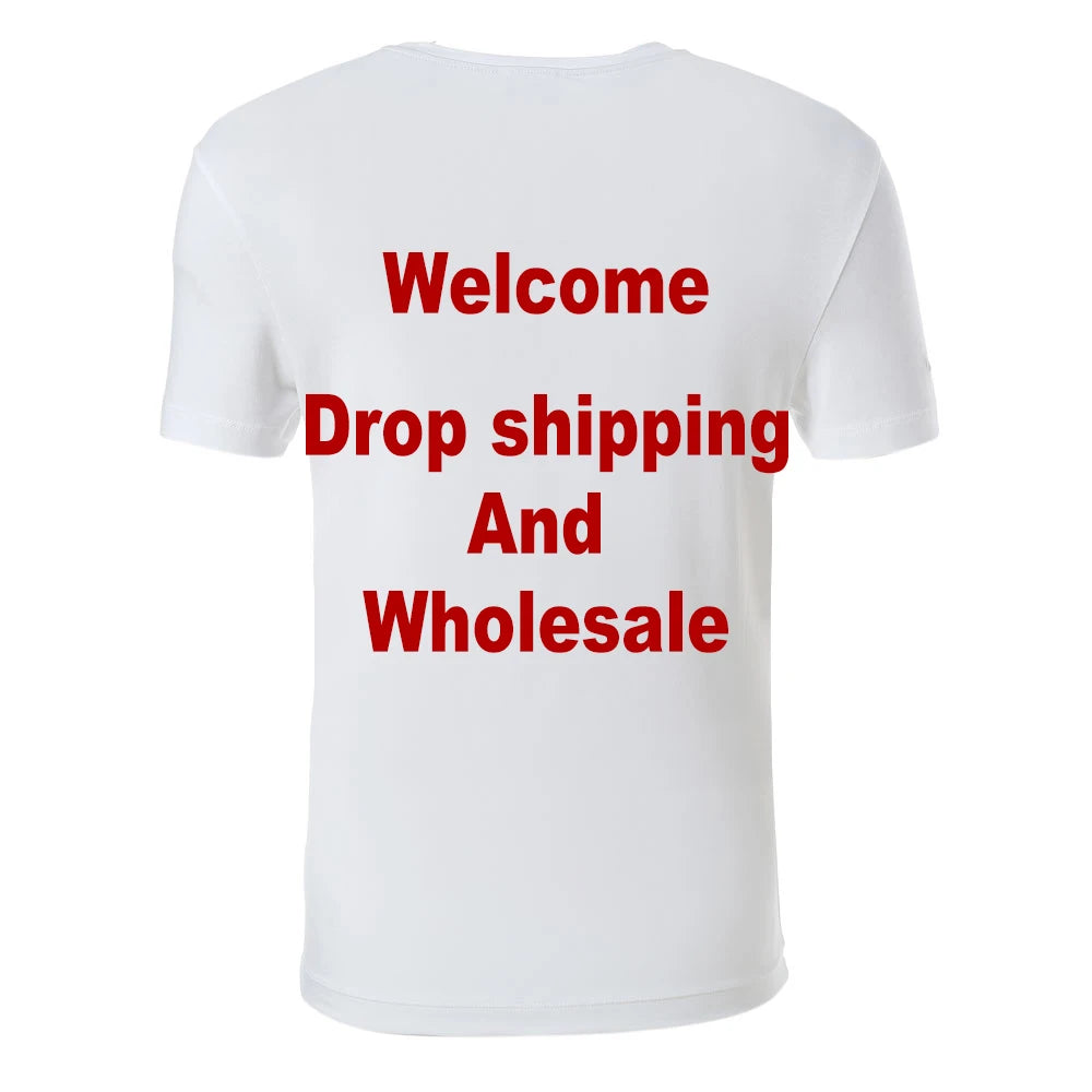 3D Printed Custom T-Shirts Summer Plus Size Tee Shirt Design For Drop Shipping And Wholesale Unisex Tops Big And Tall Men Shirts - Tasawoq