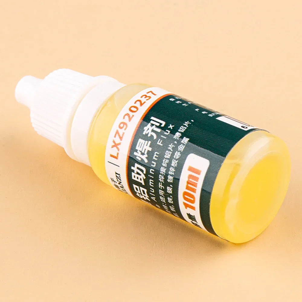 10ml/Bottle Soldering Flux Liquid Aluminum Metal Electronics Copper Soldering Flux No Water Cleaning 18650 Battery Soldering - Tasawoq