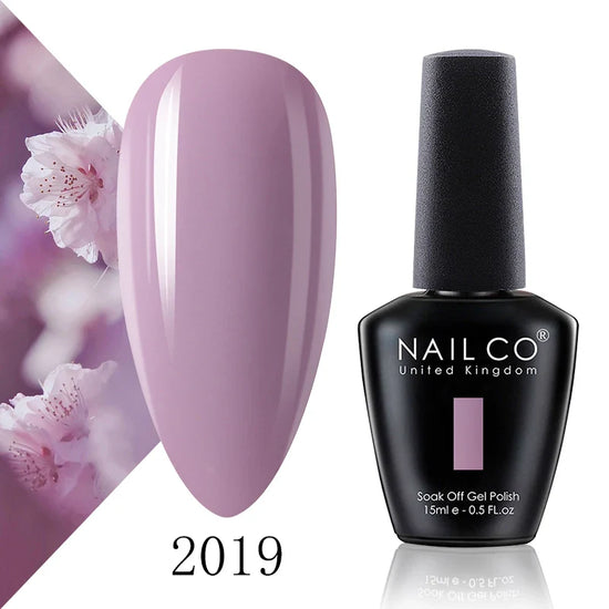 NAILCO 15ml Fresh Series Gel Nail Polish Design UV&LED Nail Gel Spring Summer Color Vernis Nail Art Glitter All For Manicure Set - Tasawoq