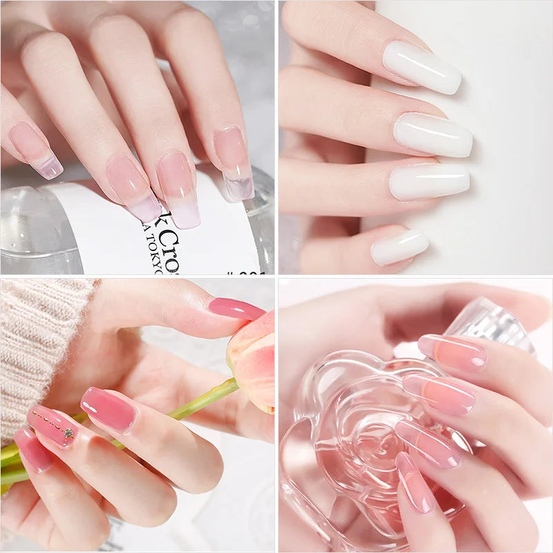 Nail Art Limegirl Kit Poly Nail Gel Extending Soaking Gel Kit Nail Art Acrylic Gel Varnish Kit For Novices Semi Permanent Gel So - Tasawoq