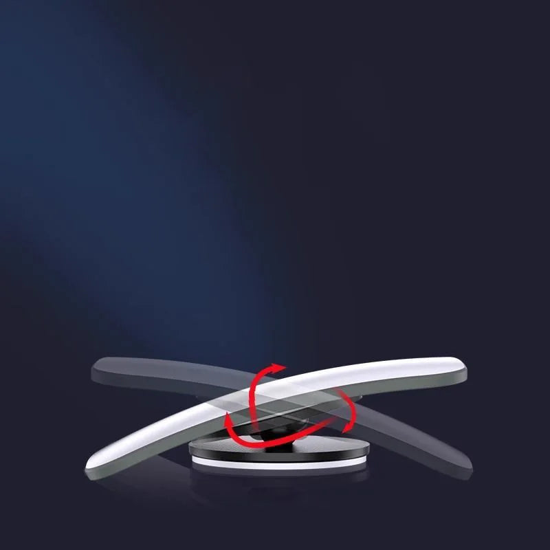 2PCS Car Blind Spot Mirror 360 Degree Adjustable Car Rearview Convex Mirror For Car Reverse Wide Angle Parking Rimless Mirrors