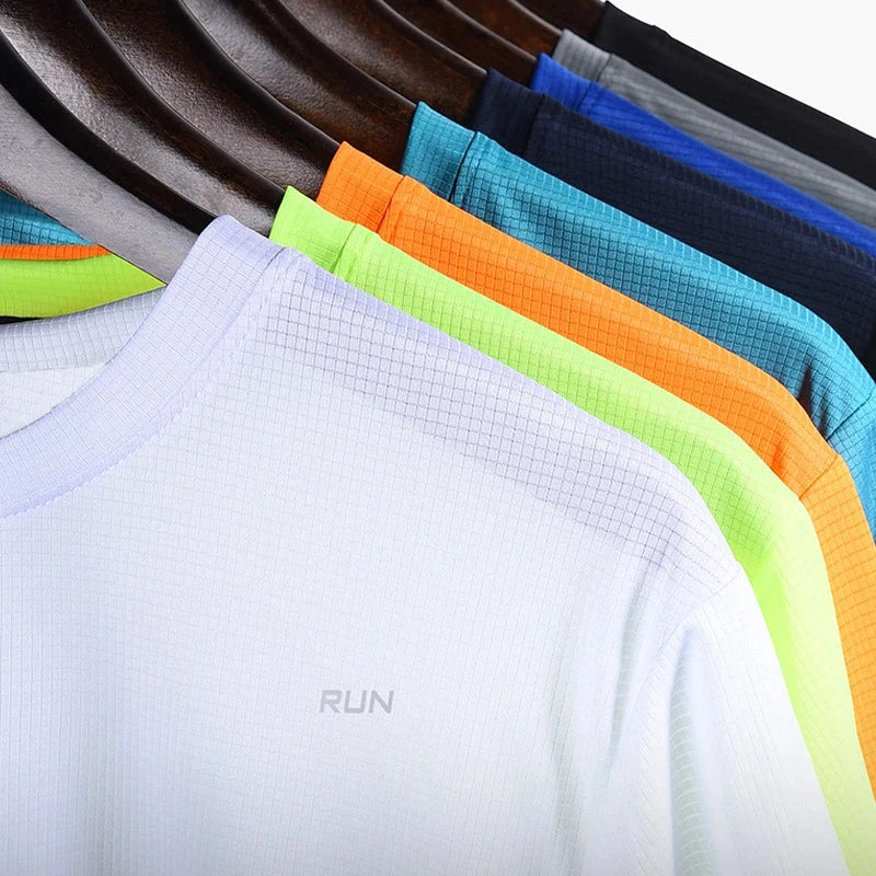 Summer Sport Gym t Shirt Men Quick Dry Running Bodybuilding Shirts Men Short Sleeve Fitness Tops Oversized Brazil t-Shirt Jersey - Tasawoq