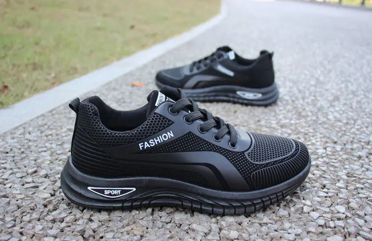 Men's Casual Sneakers New Breathable Sports Shoes Male Spring Fashion Antislip Wear-resisting Running Trainers Outdoor Men Shoes - Tasawoq