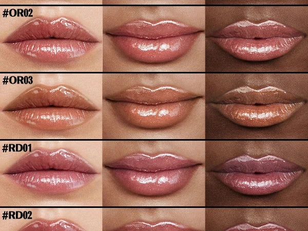 FOCALLURE Pearlescent Lip Glosses Stick Moisturizing Long Lasting Sexy Sparkling Lip Balms Shimmer Lipstick Pen Makeup Cosmetics - Tasawoq