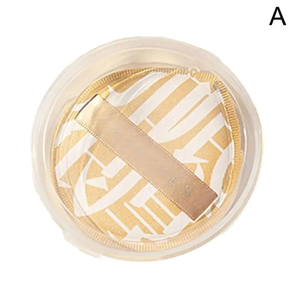 Air Cushion Cosmetic Puff Set With Storage Box Makeup Cotton Candy Sponge Soft Leather Clip Wet Dry Use Makeup Tools - Tasawoq