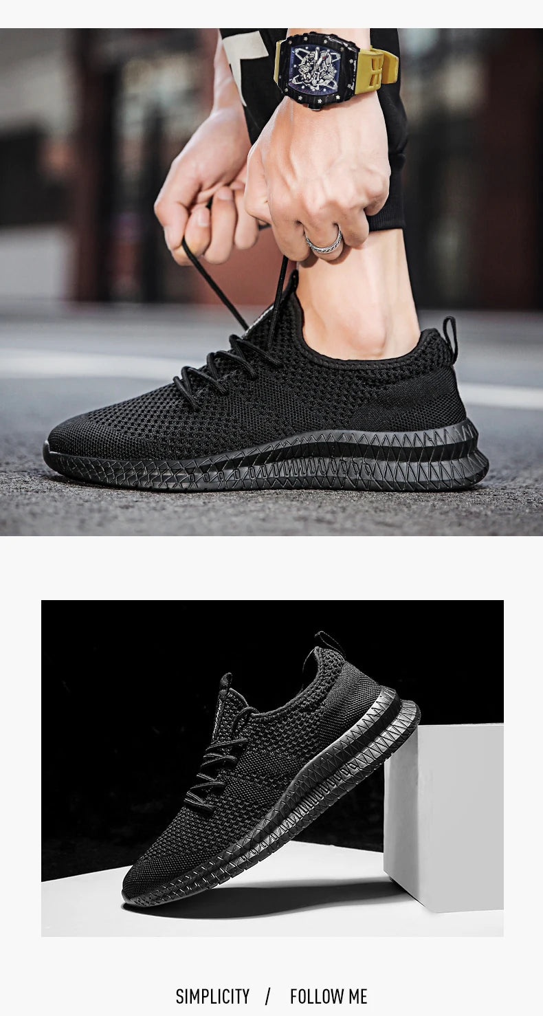 2022 Shoes for Men High Quality Male Sneakers Breathable Fashion Gym Casual Light Walking Plus Size Footwear Zapatillas Hombre - Tasawoq