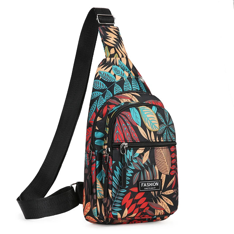 Breast Bag, Trendy And Versatile For Women, Large Capacity Single Shoulder Crossbody Bag, Outdoor Leisure And Simple Backpac - Tasawoq