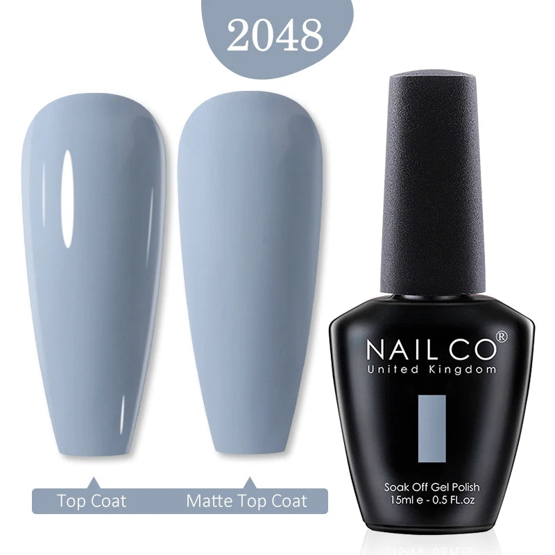 NAILCO Red Colors Series 15ML Nail Gel Polish Nail Supplies Semi Permanent For Nail Art Manicure Soak Off LED UV Hybrid Varnish - Tasawoq