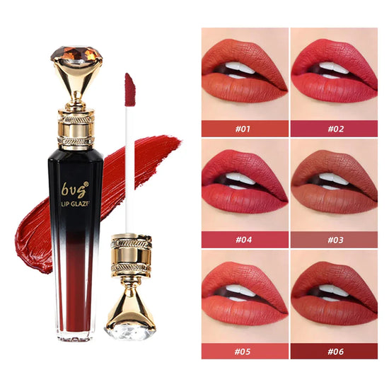 Lip Gloss Durable Moisturizing Waterproof Non-fading Non-stick Cup Color Durable Velvet Matte Lip Gloss Cosmetics For Women - Tasawoq