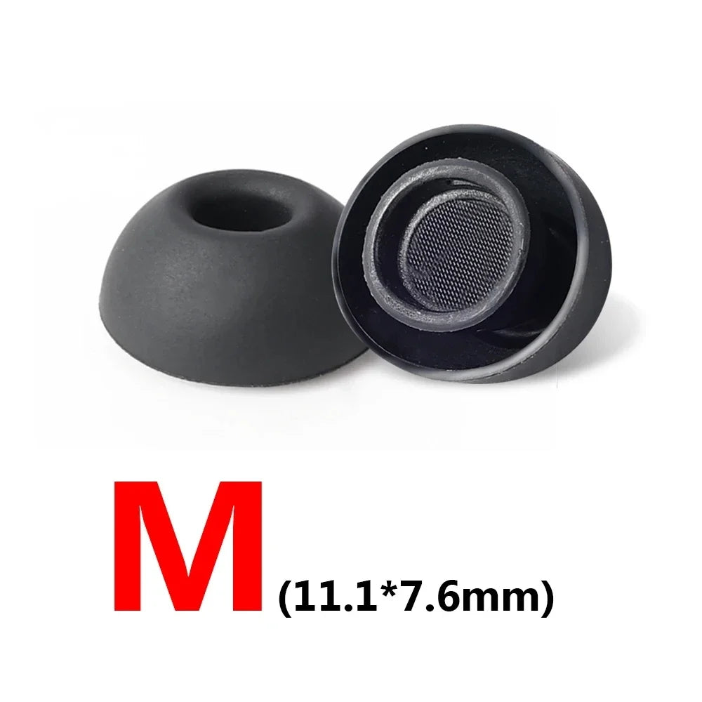 Replacement Eartips For AirPods Pro 1st 2nd Ear Tips Buds Silicone Rubber Eartips Earbuds Cap Gel Accessories XS/S/M/L White - Tasawoq