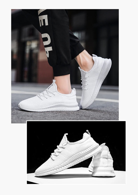 2022 Shoes for Men High Quality Male Sneakers Breathable Fashion Gym Casual Light Walking Plus Size Footwear Zapatillas Hombre - Tasawoq