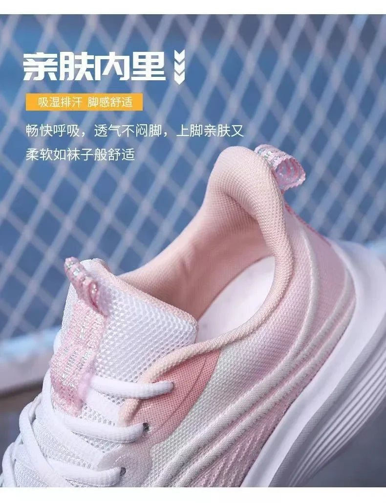 Casual Running Summer Fashion Anti Slip Hiking Mesh Breathability Athletic Shoe Tennis Woman Trend 2024 Woman Sneakers Couple - Tasawoq