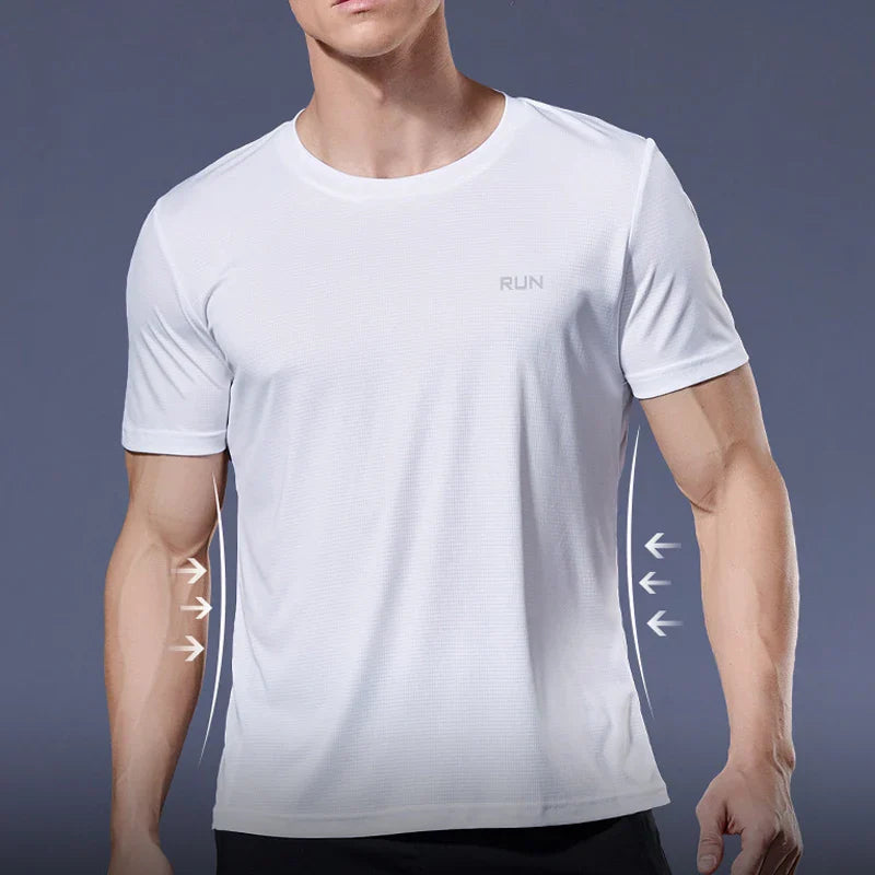 Summer Sport Gym t Shirt Men Quick Dry Running Bodybuilding Shirts Men Short Sleeve Fitness Tops Oversized Brazil t-Shirt Jersey - Tasawoq
