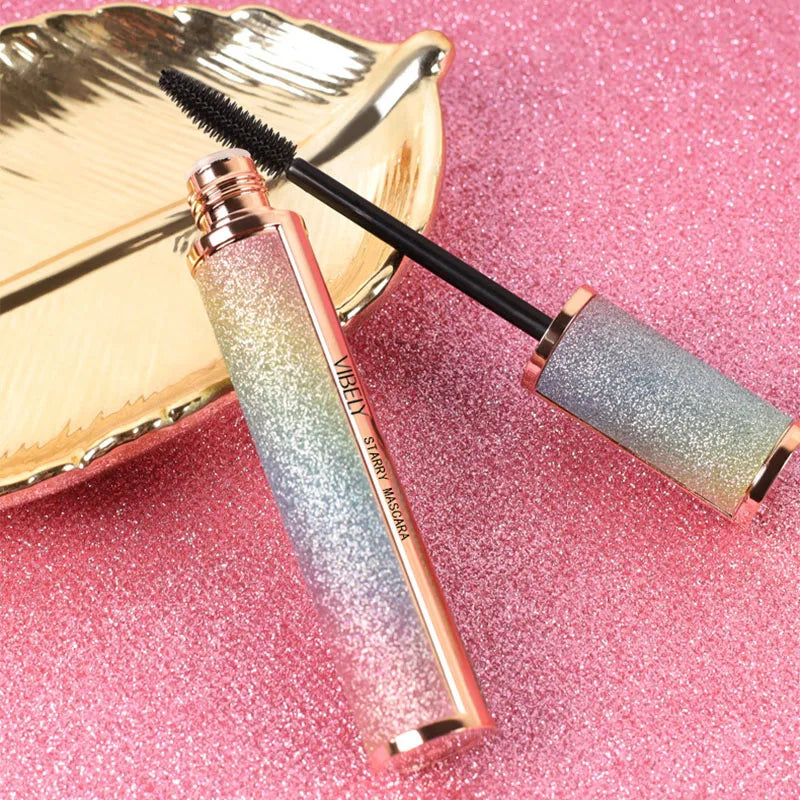 4D Brilliant Starry Sky Black Mascara Slim, Thick, Curled, Waterproof, Long lasting, Non Staying Mascara - Tasawoq