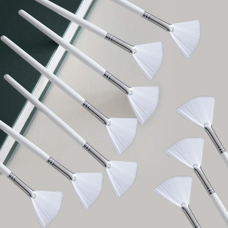 Fireflies DIY Face Mask Brush Set Soft Applicator Brushes Makeup Tools Includes Soft Fan Facial Brushes Acid Applicator Brush - Tasawoq