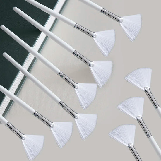Fireflies DIY Face Mask Brush Set Soft Applicator Brushes Makeup Tools Includes Soft Fan Facial Brushes Acid Applicator Brush - Tasawoq