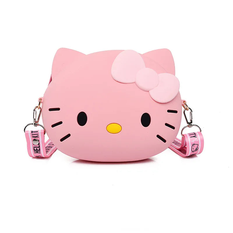 11cm/19cm Hello Kitty Crossbody Bags For Women Kawaii Messenger Bag Travel 3d Shoulder Small Purse Phone Bag Girlfriend Gift - Tasawoq