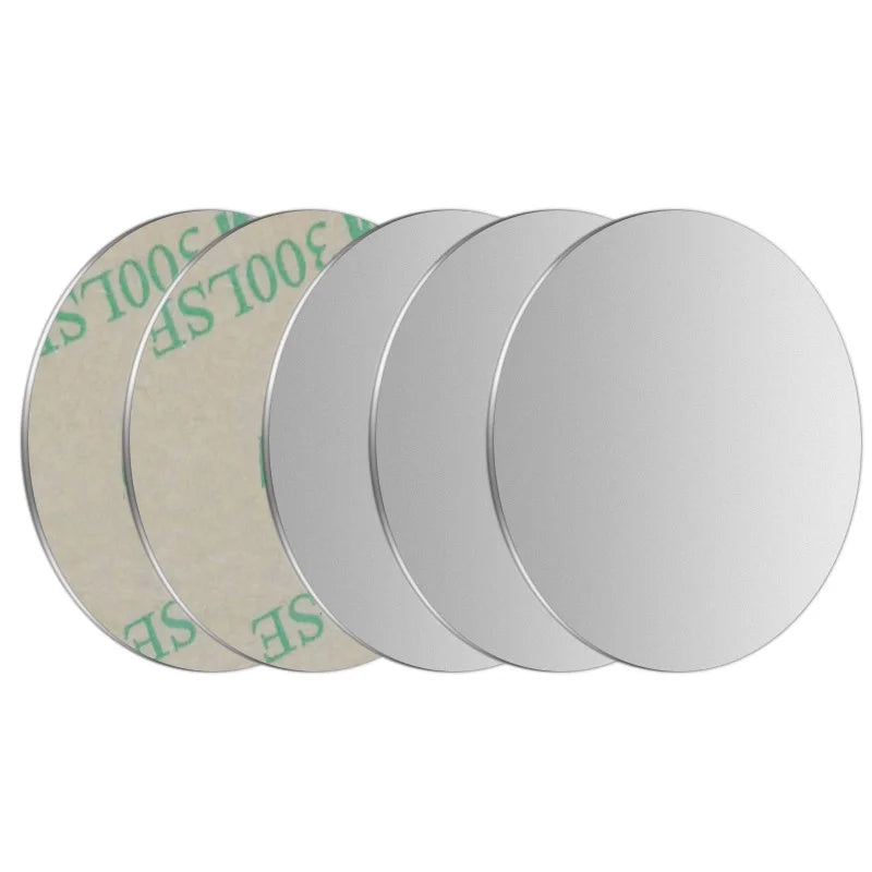 Magnetic Metal Plate For Car Phone Holder Universal Iron Sheet Disk Sticker Mount Mobile Phone Magnet Stand For All Smart Phone