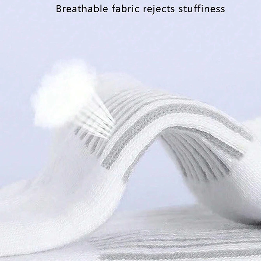 3 Pairs Men's Outdoor Gym Socks High Quality Comfortable Soft Ground-Gripping Football Large Size New Style - Tasawoq