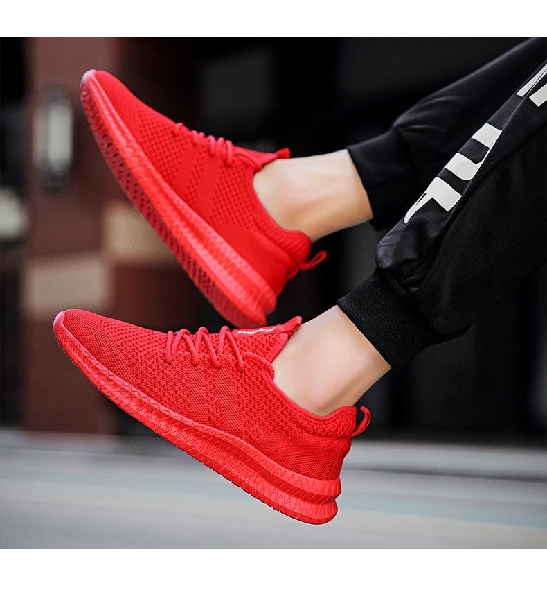 2022 Shoes for Men High Quality Male Sneakers Breathable Fashion Gym Casual Light Walking Plus Size Footwear Zapatillas Hombre - Tasawoq