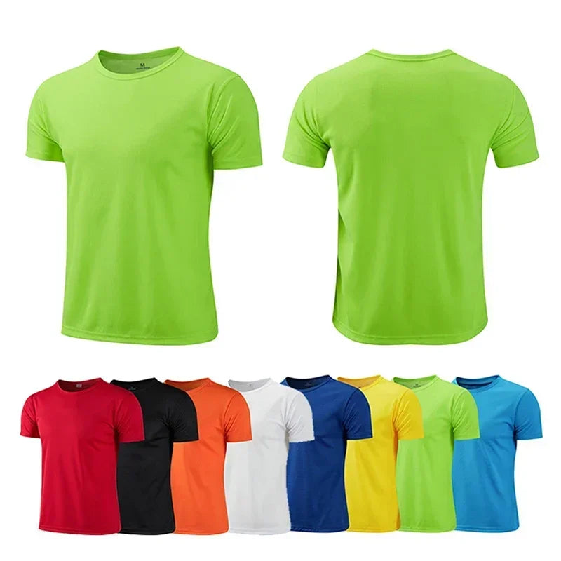 Breathable Quick-Dry Sports T-Shirt for Teenagers – Summer Gym & Running Fitness Shirt, Short Sleeve Trainer Top - Tasawoq