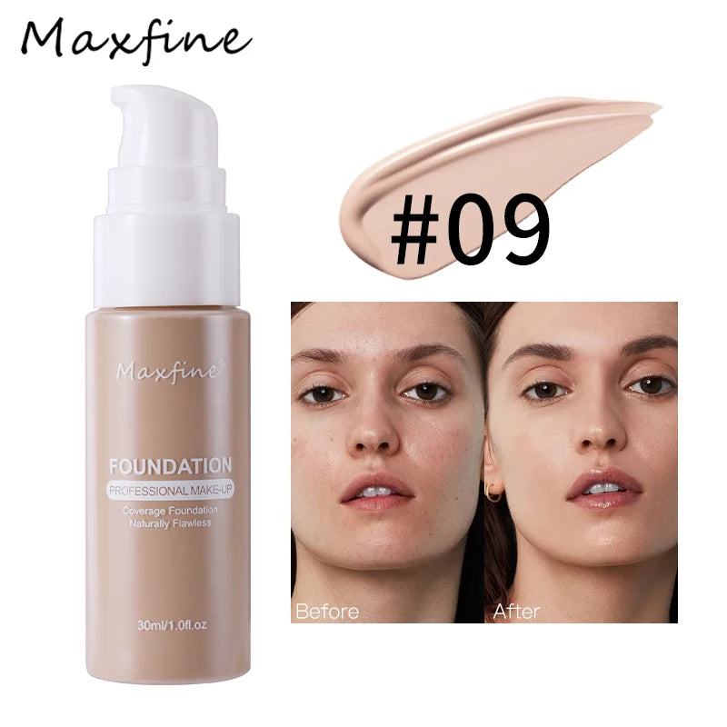 12-color liquid foundation, unparalleled wrinkle relieving and full coverage of high-definition liquid foundation, has a nourish - Tasawoq