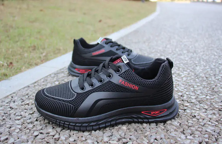Men's Casual Sneakers New Breathable Sports Shoes Male Spring Fashion Antislip Wear-resisting Running Trainers Outdoor Men Shoes - Tasawoq