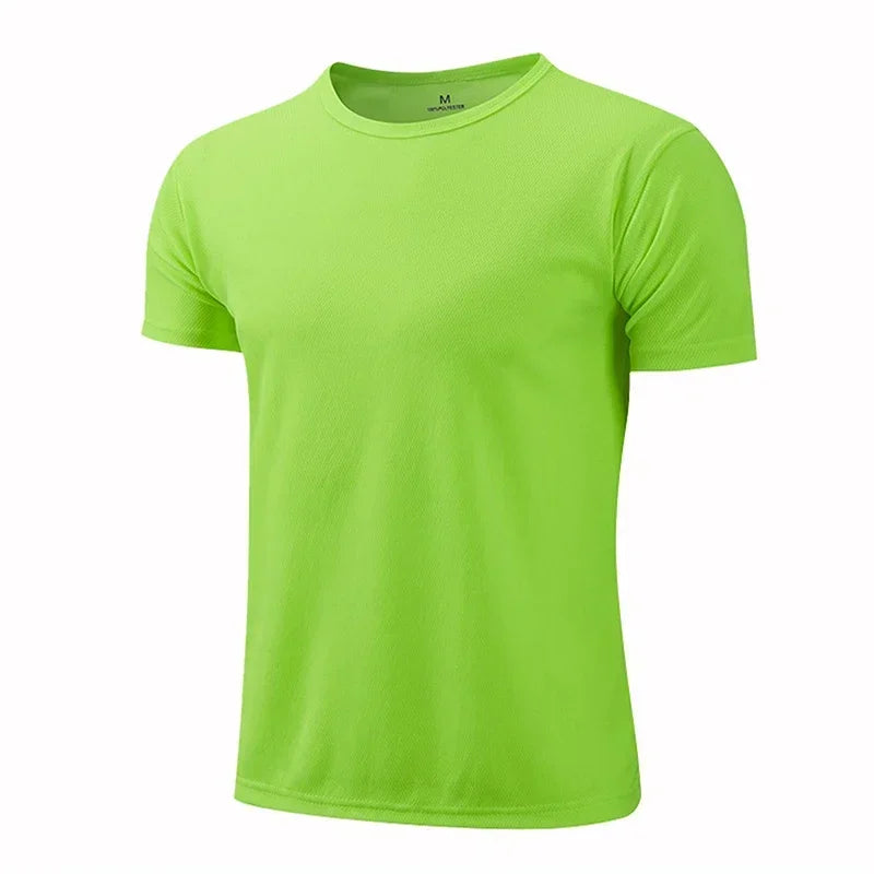 Breathable Quick-Dry Sports T-Shirt for Teenagers – Summer Gym & Running Fitness Shirt, Short Sleeve Trainer Top - Tasawoq