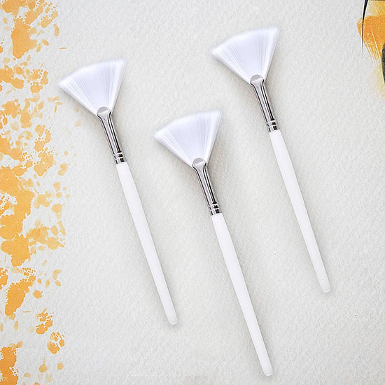 Fireflies DIY Face Mask Brush Set Soft Applicator Brushes Makeup Tools Includes Soft Fan Facial Brushes Acid Applicator Brush - Tasawoq