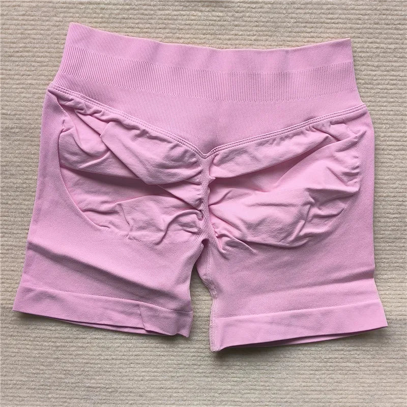 Gym Impact Running Shorts Scrunch Butt Shorts Women Biker Cycling Shorts Seamless Leggings Sexy Athletic Yoga Shorts - Tasawoq