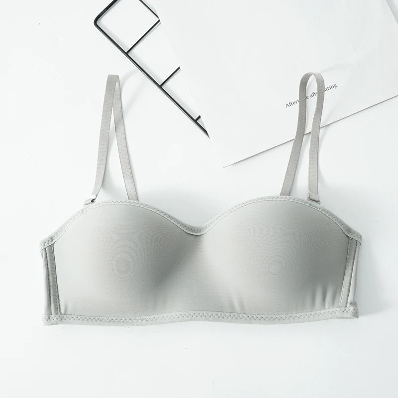 Women Invisible Bra Strapless Bralette 1/2 Cup Women's Underwear Sexy Lingerie Female Seamless Party Wedding Bras - Tasawoq