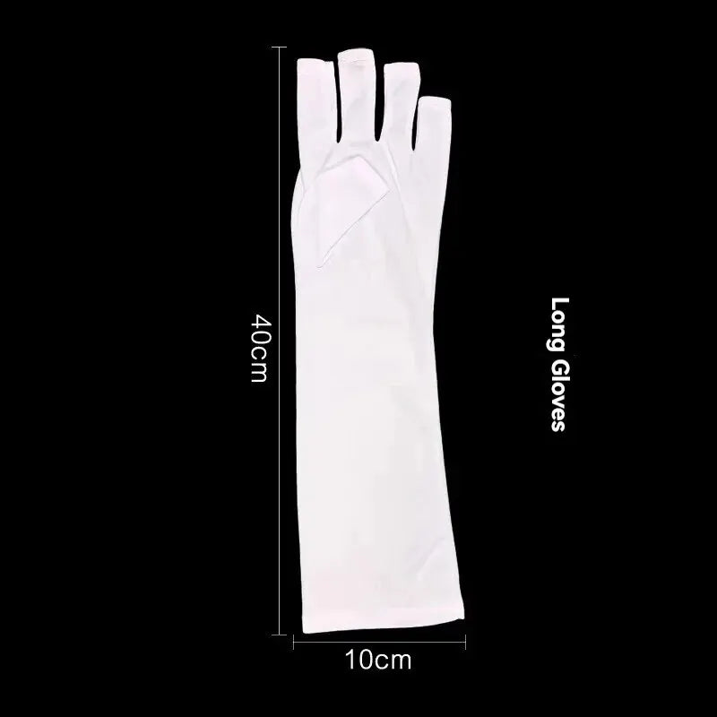 Nail Gloves Anti-UV Anti-blackening Anti-illumination TANNING Tanning Light Therapy Machine Blackening Anti-radiation Baking Lam - Tasawoq