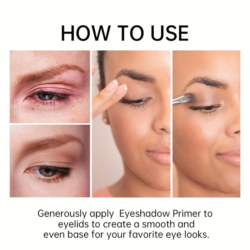Long-lasting Eye Base, Makeup primer Long-lasting Cream eyeshadow primer, facial primer, full coverage waterproof concealer - Tasawoq