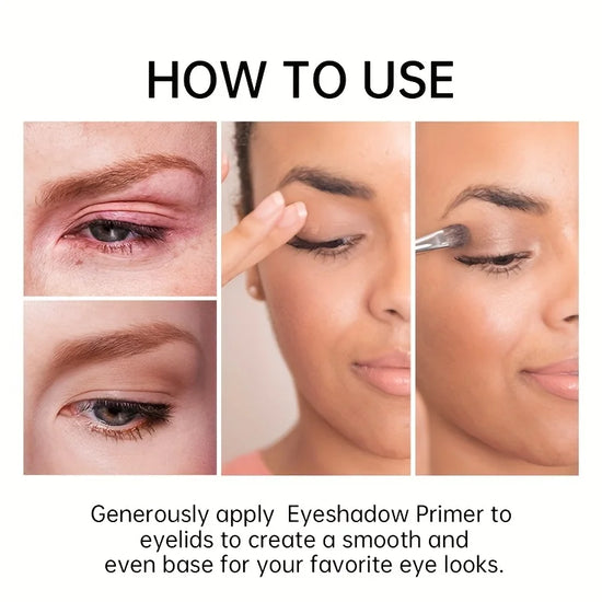 Long-lasting Eye Base, Makeup primer Long-lasting Cream eyeshadow primer, facial primer, full coverage waterproof concealer - Tasawoq